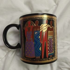 Artistic Black and Gold Mug
